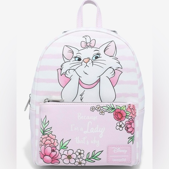 Loungefly Disney Aristocats Marie Because I’m a Lady Backpack main image 4